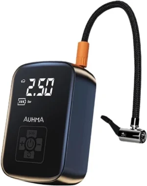 Auhma A6655 Şarjlı Hava Pompası | Dijital Göstergeli | 4000 mAh | 150 PSI