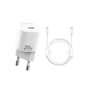 LİTO PD+USB-C To USB-C Kablo Şarj Seti LC01
